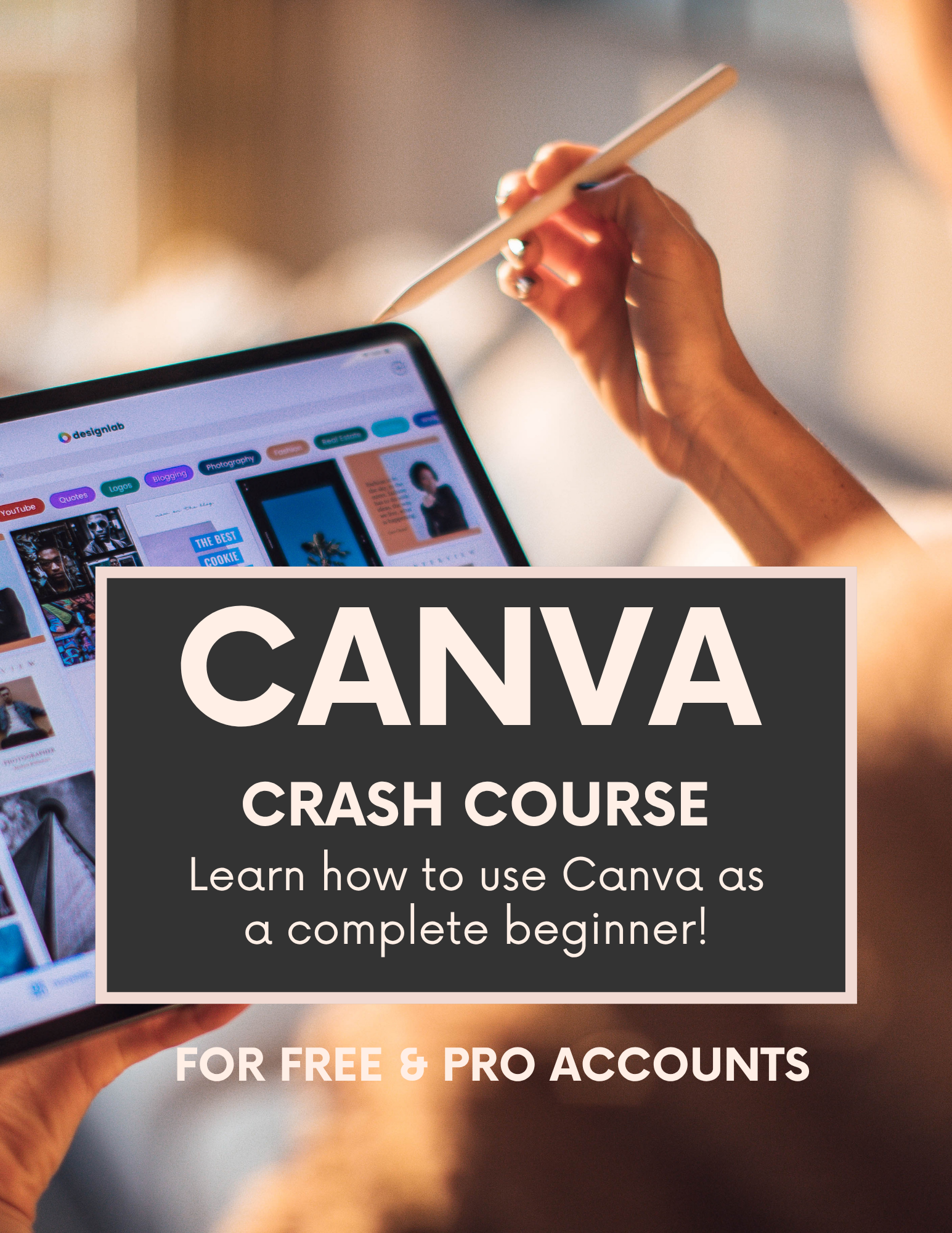 Canva Crash Course 101: Learn Canva Free & Pro Fast ( Step-by-Step Masterclass)