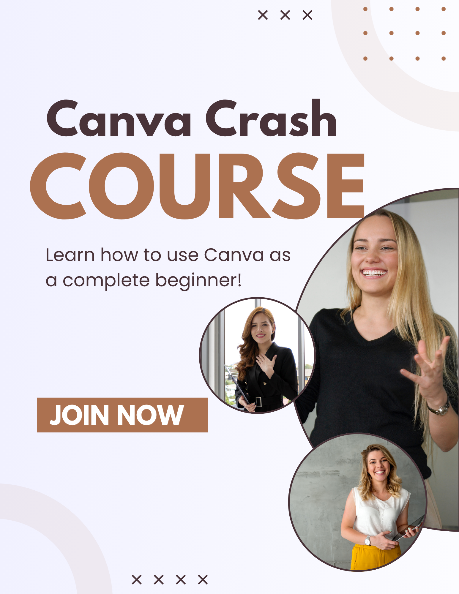 Canva Crash Course 101: Learn Canva Free & Pro Fast ( Step-by-Step Masterclass)
